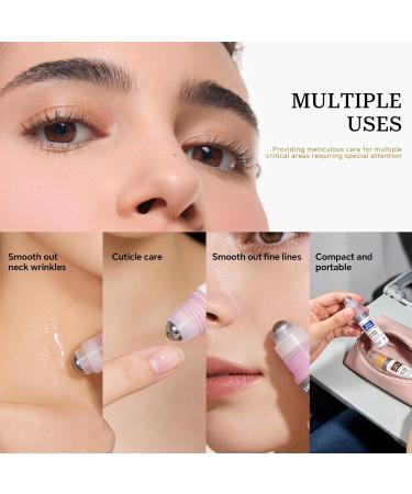 Caffeine & Retinol Eye Serum Day & Night Under Eye Serum for Dark Circles Puffiness and Fine Lines Cooling 360 Roller | Firming & Revitalizing Eyes Anti-Aging EyeCare for Women & Men / 0.7 Fl.Oz - Buy Online on GoSupps.com