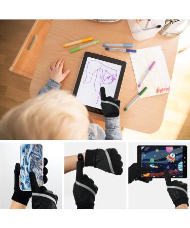 Milaiun Waterproof Winter Gloves for Kids | Warm Softshell Bicycle Gloves with Anti-Slip & Touchscreen | Sizes XL for Girls Ages 4-12 - Buy Online on GoSupps.com