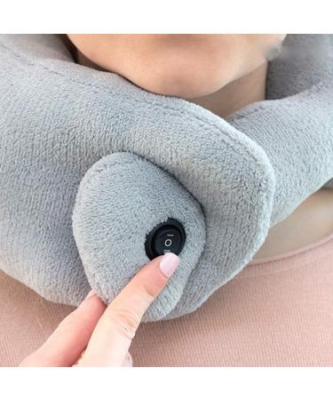 Vibration Massage Pillow - Soft Neck Massage Therapy for Home Office & Travel | Relax Muscles & Reduce Stress - Buy Online on GoSupps.com