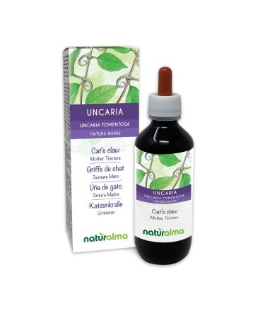 Cat's Claw (Uncaria tomentosa) bark Alcohol-Free Mother Tincture Naturalma | Liquid Extract Drops 200 ml | Food Supplement | Vegan Alcohol-free 200 ml (Pack of 1)