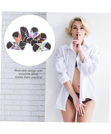 Washable Incontinence Pads & Menstrual Napkins - 3 Sets, Reusable & Assorted Colors - Buy Online on GoSupps.com