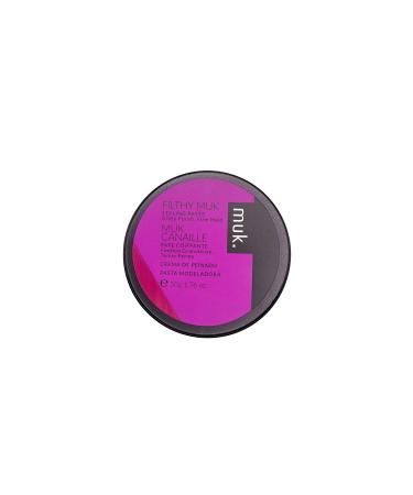 MUK. Haircare Filthy Gritty Finish Styling Paste  Hair Product  Hair Paste For Men  Firm Hold  Gritty Finish  Medium Shine - 1.7oz