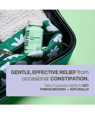 Hilma Gentle Bowel Occasional Constipation Relief with Magnesium Citrate Natural and Gentle Laxatives for Constipation w/Magnesium Citrate Ginger Anise and Bitter Orange 46 Vegan Capsules Gentle Laxative Capsules - 46  - Buy Online on GoSupps.com