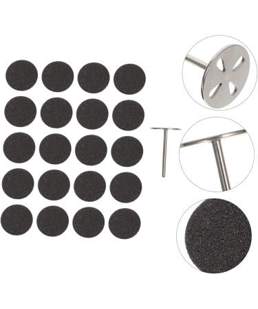 Beaupretty Nail Tools Electric Nail File 1 Set Nail Polishing Sheets Grinding Pad Stainless Steel Electric Nail Drill Bits Manicure Sandpaper Disc - Buy Online on GoSupps.com