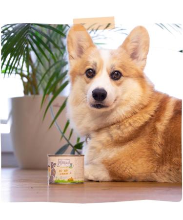 MjAMjAM - Premium Wet Dog Food - Naturally Delicious - Organic Chicken with Carrots Pack of 6 (6 x 400g) Grain Free with Extra Meat - Buy Online on GoSupps.com