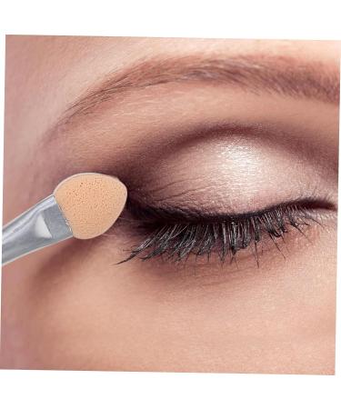 FOYTOKI 20pcs Latex Eye Shadow Stick Dual Sides Eyeshadow Double-ended Eye Shadow Brush Plastic - Buy Online on GoSupps.com