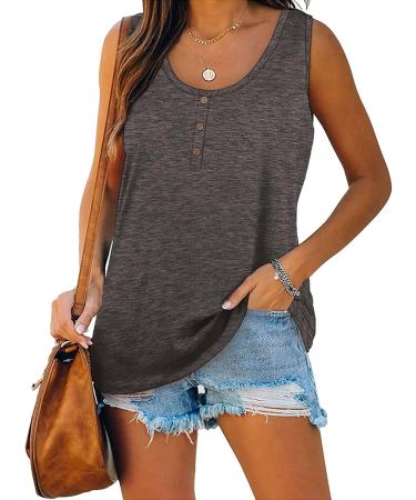 Short Sleeve T Shirts Clothing Woman T-Shirt Casual Black Clothing Top Women's Floral Pattern for Women Crop Tops Shirt Shirts Top Women's Summer Tank Top 6-grey L - Buy Online on GoSupps.com