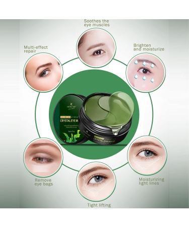 Wismee Seaweed Under Eye Masks - Collagen Patches for Dark Circles & Puffy Eyes - Buy Online on GoSupps.com