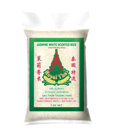 Thai Jasmine Rice (Long Grain) Royal Thai 1kg