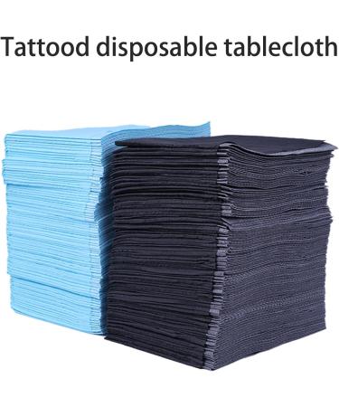 Lot de 125 serviettes de table jetables imperm ables pour nail art en acrylique tiss Noir - Buy Online on GoSupps.com