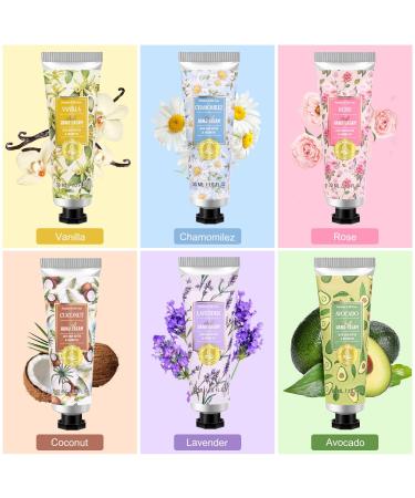 6-Man Hand Cream Set - Christmas Gift for Women | Mini 30g Natural Moisture Cream for Very Dry Hands in Metal Gift Box - Buy Online on GoSupps.com