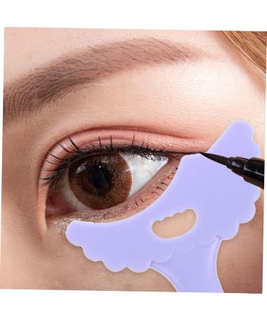 SMASOLO 4 pi ces Pochoirs Silicone pour Maquillage des Yeux Aide Eyeliner Polyvalente Contour Yeux Stencil pour Mascara et Fard Paupi res L ger et Portable pour Femmes Couleur Al atoire - Buy Online on GoSupps.com