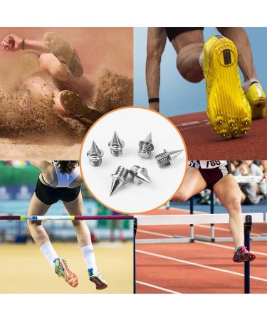150 PCS 1/4 Steel Track Shoe Spikes Set with Wrench and Storage Box - Ideal for Running, Hiking, High Jumping, Cross Country - Buy Online on GoSupps.com