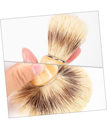 Magiclulu Wooden Handle Razor Brush - Premium Shaving Brush for Men | Perfect Father's Day Gift - Buy Online on GoSupps.com