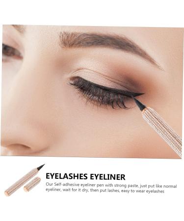 Mipcase 1pc Eyeliner Fake Eyelashes Eyelash Glue Pen for False Lashes Makeup Pen Miss Retouching Pen Diamond 1 count (Pack of 1) As Shown - Buy Online on GoSupps.com