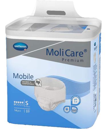 Molicare Premium Mobile Disposable Pants for Men & Women | 6 Drops Size S (60-90 cm) | 112 Pieces - Discreet Incontinence Protection - Buy Online on GoSupps.com