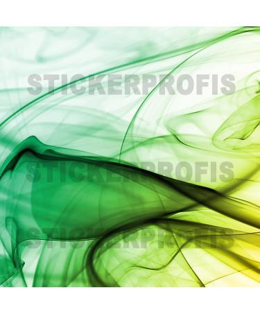 Colorful Smoke Self-Adhesive Kitchen Wall Sticker - 60x220cm Transparent Glass Look Durable Hard PET Material - Buy Online on GoSupps.com