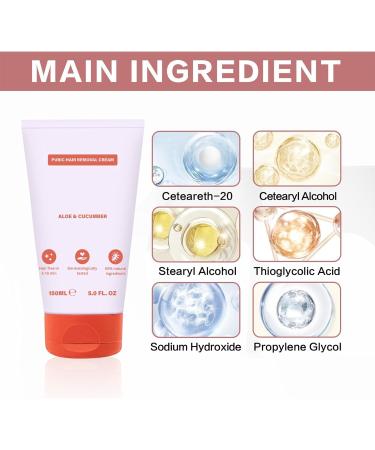  G n rique Hair Removal Cream Gentle Hair Growth Inhibitor Wax 150ml Long-Lasting Smooth Formula Soothing for Legs Arms Armpits Painless Beauty Solution and More - Buy Online on GoSupps.com