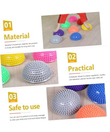 Coolhiya Durian Ball Massage Device | Muscle Relaxation & Lightweight Massage Accessory | 16x16x8cm Gray - International Shipping Available - Buy Online on GoSupps.com