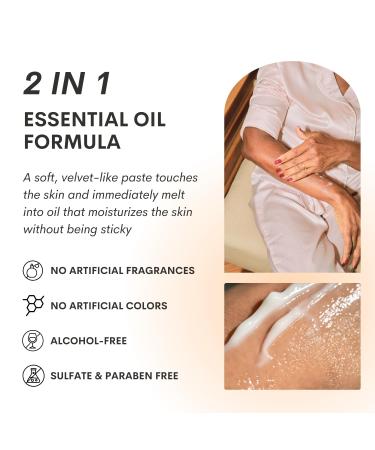 Buy benatu Solid Body Oil | Nourishing Dry Skin Care | Scented Body Butter with Vitamin E | Essential Oil Massage Balm in Lavender Chamomile Sweet Orange 3.53 oz - Buy Online on GoSupps.com