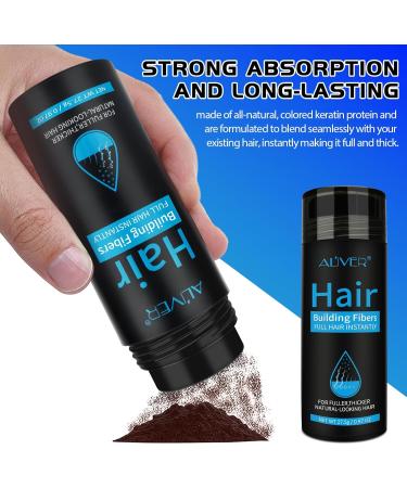 Fibres capillaires marron clair 27 5 g dissimulent la perte de cheveux dans les senconds fibres capillaires pour homme et femme poudre paississante pour cheveux clairsem s ind tectable - Buy Online on GoSupps.com