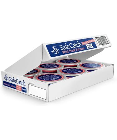 Safe Catch Wild Pacific Pink Salmon Canned Wild-Caught No Salt Added Skinless Boneless Salmon Fish Mercury Tested Kosher 6 Pack Can Salmon 5oz - Buy Online on GoSupps.com