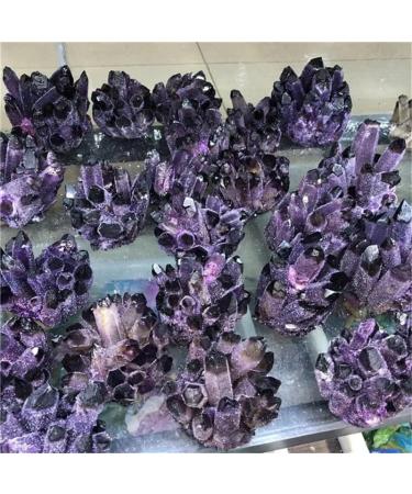 Natural Quartz Purple Ghost Phantom Cluster Crystal Stones specimens for Home Decor - (Color: Random delivery) Full of Texture - Buy Online on GoSupps.com