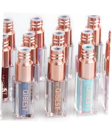 FOMIYES 2 Pcs Liquid Eyeshadow High Pigmented Eyeshadow Pearlescent Eyeshadow Eye Shadow Flash Metal - Buy Online on GoSupps.com