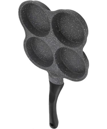 sovpo Aluminum Breakfast Pan Non Stick Aluminum 4 Hole Pancake Omelet Eggs Pan Frying Pot Breakfast Maker Kitchen Utensil - Buy Online on GoSupps.com