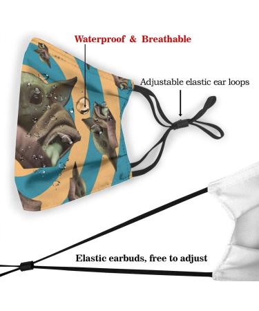 VV8VJBOY0D Mouth Facial Cloth Kid Waterproof Yo-da Strong Cuteness Baby Face Protection with Filter Nose Sick Man Women Medium Yoda Mouth Mask 2 - Buy Online on GoSupps.com