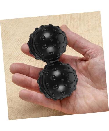 Gleavi Rattan Trigger Point Massage Balls - Lacrosse & Yoga Roller for Muscle Relief - Double Peanut Massage Roller - Buy Online on GoSupps.com