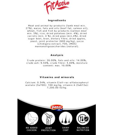 FitActive Originals - Puppy/Junior - Hypoallergenic food for puppies and young dogs up to 1 year - For all breeds of medium to large dogs (Normal 4000 grams) - Buy Online on GoSupps.com