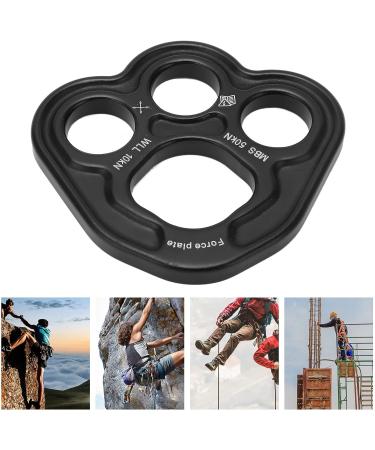 Paw Rigging Plate 3-Hole Aluminum Anchor Plate for Rock Climbing - 50KN Weight Bearing | Climbing Gear for Outdoor Adventures - Buy Online on GoSupps.com