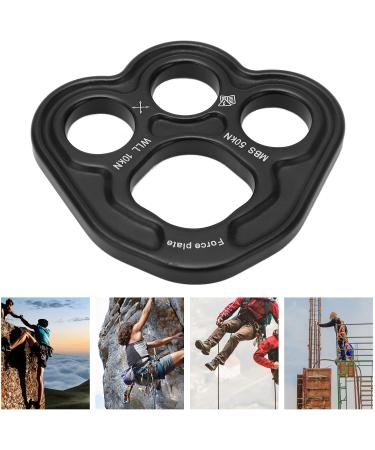 Boxwizard Rigging Plate - 3 Hole Space Aluminum 50KN Weight Bearing - Ideal for Outdoor Climbing Equipment - Buy Online on GoSupps.com