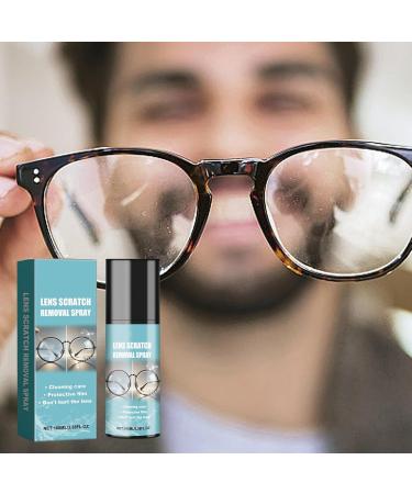 Lens Scratch Remover - Lens Scratch Removal Spray - 100ml Lens Scratch Remover Glasses Cleaner Spray for Sunglasses Screen Cleaner Tools - Buy Online on GoSupps.com