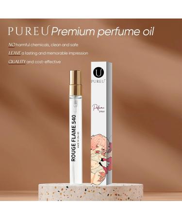 Perfume Oil for Women Men Inspired by Bakara Rogue 540 Ambery Saffron Long Lasting Perfume Body Oil Travel Size 0.4oz/12 mL Rouge Flame 540 - Buy Online on GoSupps.com