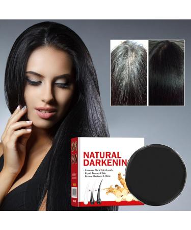 Shampoo Soap for Hair Shampoo Bar for Gray Hair Coverage Natural NonIrritating Shampoo Soap for Men Women with Damaged Hair Gray Hair Fenhua C 100 g Ginseng Soap - Buy Online on GoSupps.com