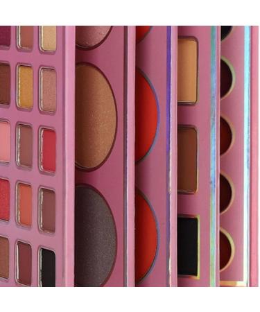 Makeup Palette Book | Waterproof and Fondant Lipstick Powder - Set of Eyeshadow Palette Makeup Palette for Women and Girls Travel Office Party Wedding Shopping Vacation - Buy Online on GoSupps.com