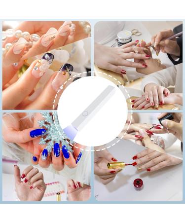 CGBE Mini UV Nail Lamp - Portable 3W LED Nail Dryer for Gel Polish | 20s/60s Timer | Ideal for DIY & Salon Use | USB Compatible White - Buy Online on GoSupps.com
