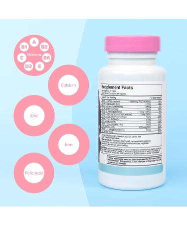 Dr. Talbot's Mom Prenatal Multi-Vitamin - Folic Acid Iron & Essential Vitamins - 60 Tablets for Healthy Moms | International Shipping - Buy Online on GoSupps.com