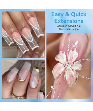  Born Pretty Born Pretty Clear Reconstruction Gel Solid Nail Extension Gel Non Sticky for Hands - Buy Online on GoSupps.com