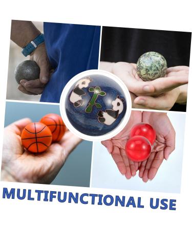 Beaupretty 2ST Fitness Handballs - Handmade Stress-Reducing Baoding Balls for Meditation & Massage Training - Buy Online on GoSupps.com