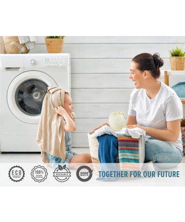 Slimming Pads Washable 18-Piece Premium Set | Bamboo Box Laundry Bag eBook & 15 Reusable Cotton Makeup Remover Pads | Sustainable Zero Waste Products - Buy Online on GoSupps.com