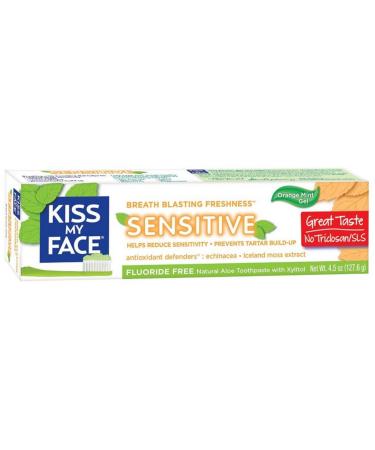 Kiss My Face Tthpaste Gel Snstv