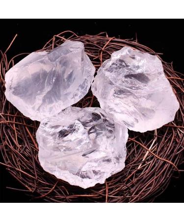 Natural Magic Natural White Crystal Stone Specimen Collection Home Decoration Fish Tank Stones Reiki Crystal Stone (Color : White Crystsl Size : 190-200g) 190-200g White Crystsl - Buy Online on GoSupps.com