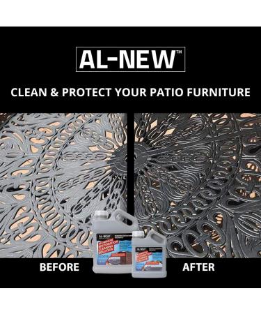 AL-NEW Aluminum Restoration Solution | Clean & Restore Patio Furniture, Stainless Steel & Household Metal Surfaces - 16 oz - Buy Online on GoSupps.com