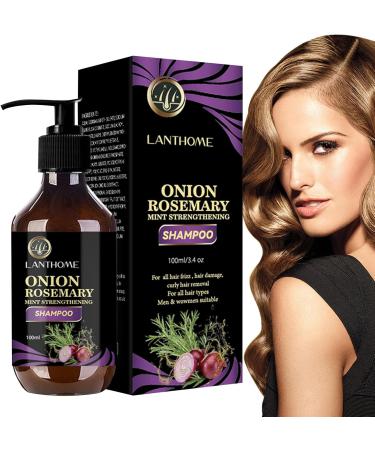  Goowafur Rosemary and onion shampoo - Scented anti-frizz shampoo - 300 ml - Does not damage hair growth - Protective thickening - Smooth hair - Regulates humidity - Moisturizing Goowafur - Buy Online on GoSupps.com