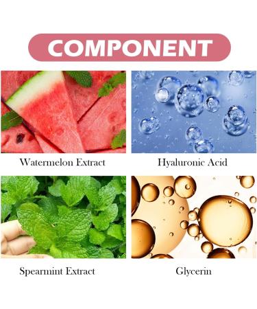 Watermelon Niacinamide Hydrating Face Serum - Moisturising & Brightening Serum Watermelon Glow Toner with Hyaluronic Acid to Hydrate Brighten Tighten Pores and Base Makeup Liquid Highlighter 30ml - Buy Online on GoSupps.com