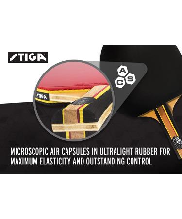 STIGA Apex Table Tennis Racket with ACS Technology - Performance-Level Control - Buy Online on GoSupps.com