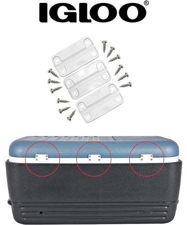 Igloo Cooler Latch and Hinge Plastic Parts Kit - Buy Online on GoSupps.com